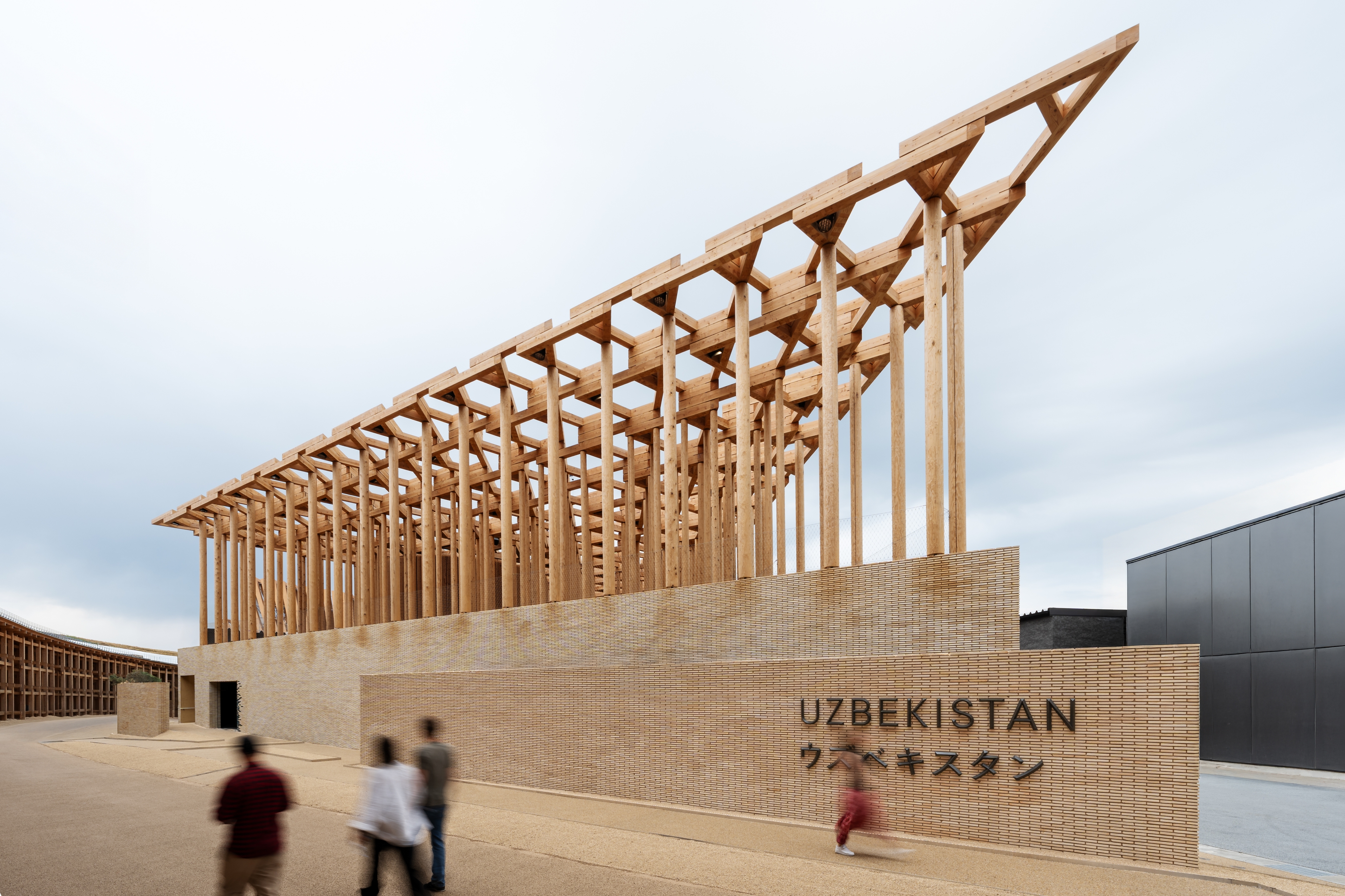 Uzbekistan Pavilion – Exterior View